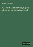 Delle lodi di Lanfranco Gessi, lughese celeberrimo giureconsulto del secolo XVI