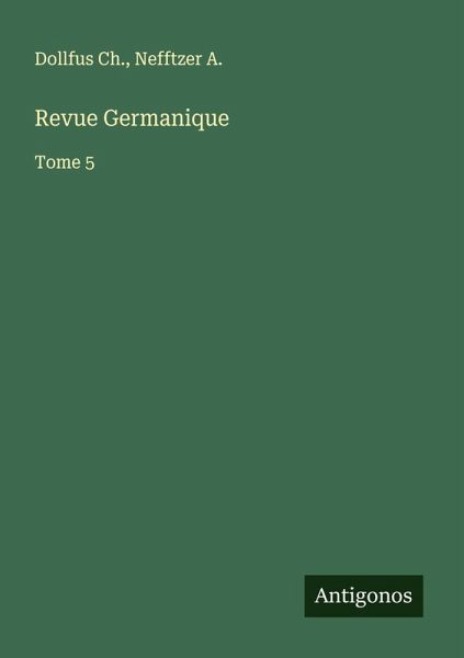 Revue Germanique