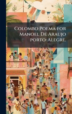 Cover Colombo Poema for Manoel De Araujo porto-Alegre.