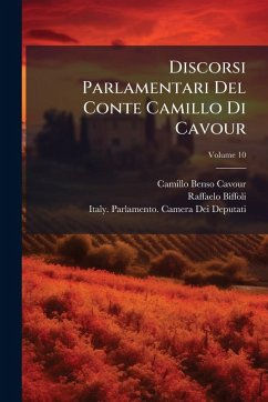 Cover Discorsi Parlamentari Del Conte Camillo Di Cavour