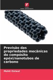 Previsão das propriedades mecânicas do compósito epóxi/nanotubos de carbono