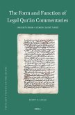 The Form and Function of Legal Qurʾān Commentaries