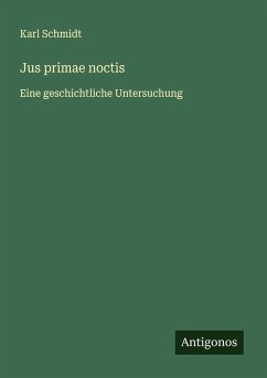Cover Jus primae noctis