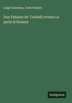 Cover Don Fabiano de' Corbelli ovvero La perla di Brianza