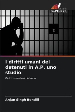 Cover I diritti umani dei detenuti in A.P. uno studio