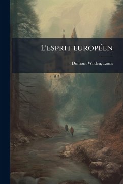 Cover L'esprit europÃ(c)en