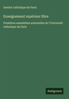 Enseignement supérieur libre - Institut Catholique De Paris Enseignement supérieur libre - Institut Catholique De Paris
