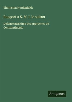 Cover Rapport a S. M. I. le sultan