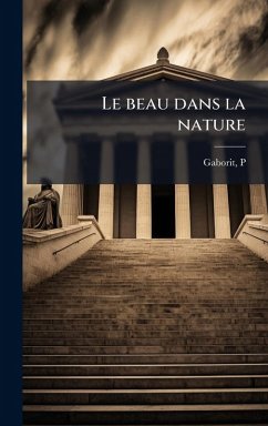 Cover Le beau dans la nature