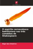 O espírito carnavalesco bakhtiniano nas três comédias de Shakespeare O espírito carnavalesco bakhtiniano nas três comédias de Shakespeare