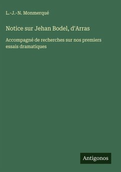 Cover Notice sur Jehan Bodel, d'Arras