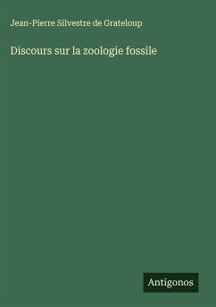 Cover Discours sur la zoologie fossile