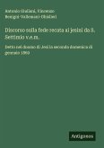 Discorso sulla fede recata ai jesini da S. Settimio v.e.m.