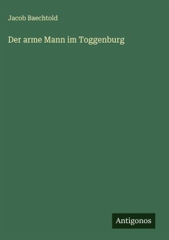 Cover Der arme Mann im Toggenburg