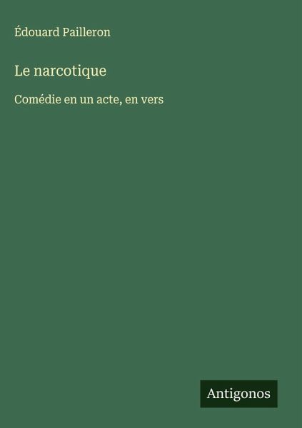 Le narcotique Le narcotique