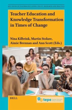 Cover Teacher Education and Knowledge Transformation in Times of Change
