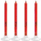 Adventskerzenset 1-4, Rot Adventskerzenset 1-4, Rot