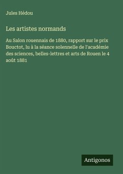 Cover Les artistes normands