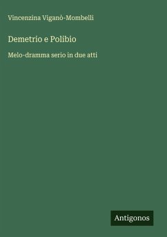Cover Demetrio e Polibio