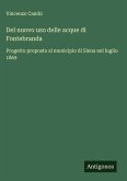 Del nuovo uso delle acque di Fontebranda