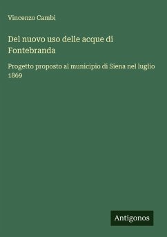 Cover Del nuovo uso delle acque di Fontebranda
