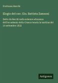 Elogio del cav. Gio. Battista Zannoni