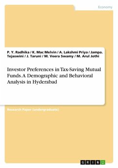 Cover Investor Preferences in Tax-Saving Mutual Funds. A Demographic and Behavioral Analysis in Hyderabad