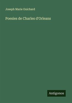 Cover Poesies de Charles d'Orleans