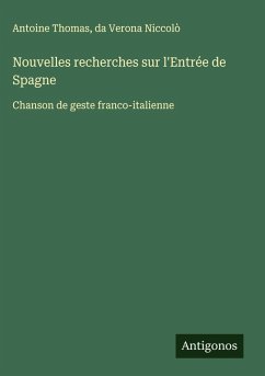 Cover Nouvelles recherches sur l'Entrée de Spagne