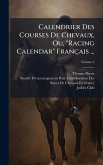 Calendrier Des Courses De Chevaux, Ou, 