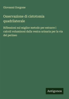 Cover Osservazione di cistotomia quadrilaterale