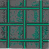 Servietten Raster, Grün, FSC MIX