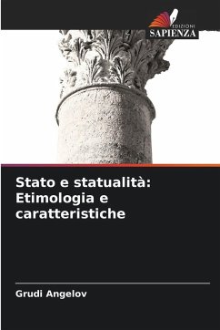 Cover Stato e statualità: Etimologia e caratteristiche