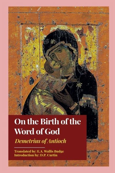 On the Birth of the Word of God On the Birth of the Word of God