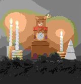 Geschenkboxen-Set Rentier, FSC RECYCLED