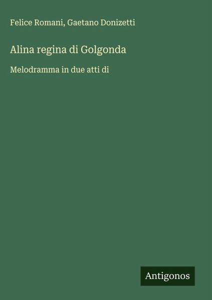Alina regina di Golgonda