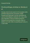 Procès politique, la Reine vs. Nicolas et al