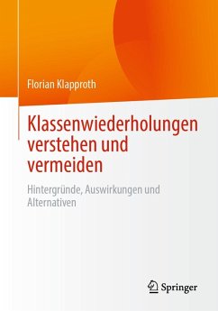 Cover Klassenwiederholungen verstehen und vermeiden (eBook, PDF)