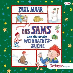 Das Sams und die große Weihnachtssuche / Das Sams Bd.11 (2 Audio-CDs)   (Restauflage) - Maar, Paul