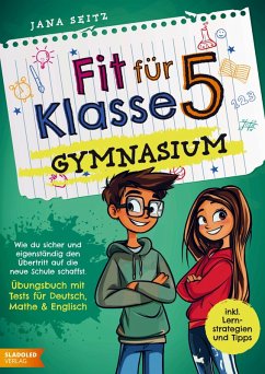 Cover Fit für Klasse 5 - Gymnasium: Wie du sicher und eigenständig den Übertritt auf die neue Schule schaffst -