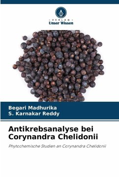 Cover Antikrebsanalyse bei Corynandra Chelidonii