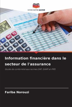 Cover Information financière dans le secteur de l'assurance