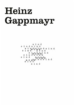 Cahier #1: Heinz Gappmayr - Gappmayr, Gaby