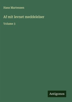 Cover Af mit levnet meddelelser