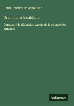 Cover Grammaire héraldique