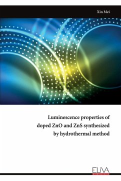 Cover Luminescence properties of doped ZnO and ZnS synthesized by hydrothermal method