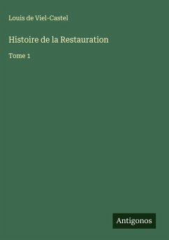 Cover Histoire de la Restauration
