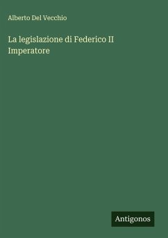 Cover La legislazione di Federico II Imperatore