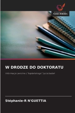 W DRODZE DO DOKTORATU Cover W DRODZE DO DOKTORATU