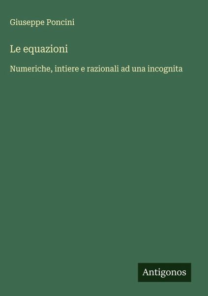 Le equazioni